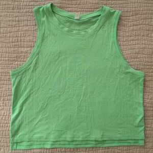 Lululemon Women's Scream Green Light Train To Be Tank Top (8)
